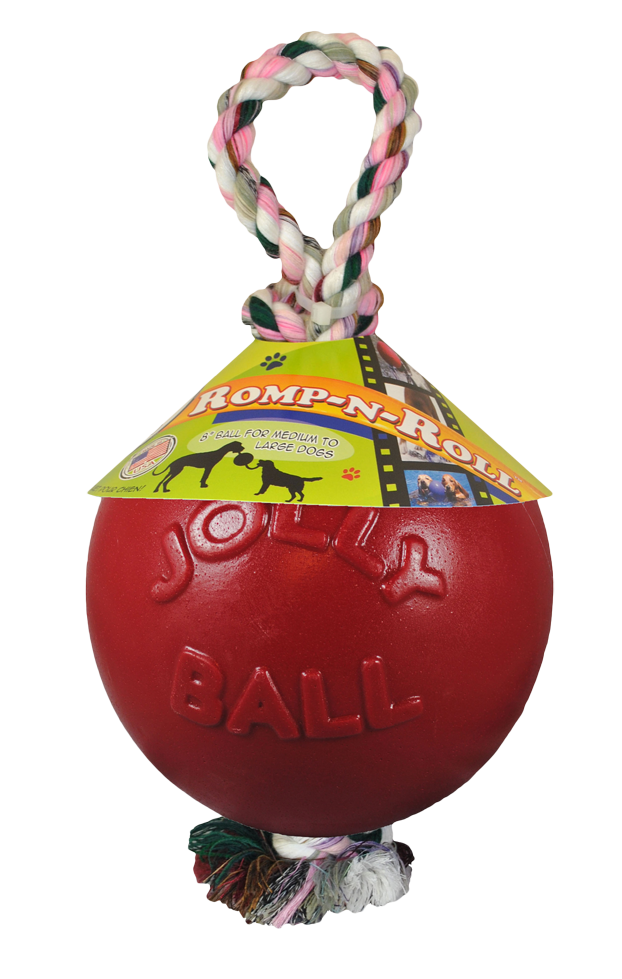 Jolly Romp-n-Roll Rot M – Ideal Zum Apportieren Und Zahnpflege