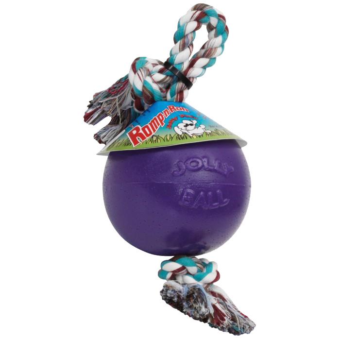 Jolly Romp-n-Roll Violett M – Spielzeug Zum Apportieren Und Zahnpflege