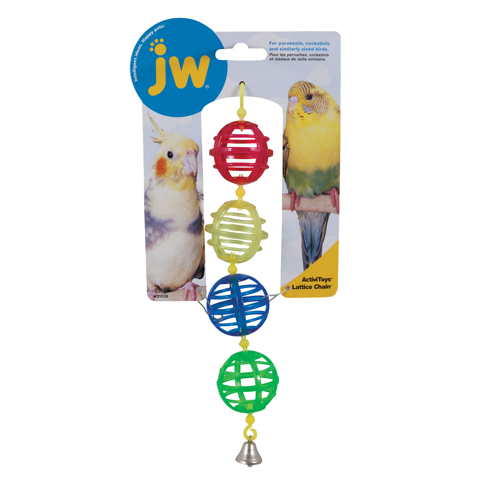JW Activitoy Lattice Chain – Buntes Spielzeug Für Sittiche
