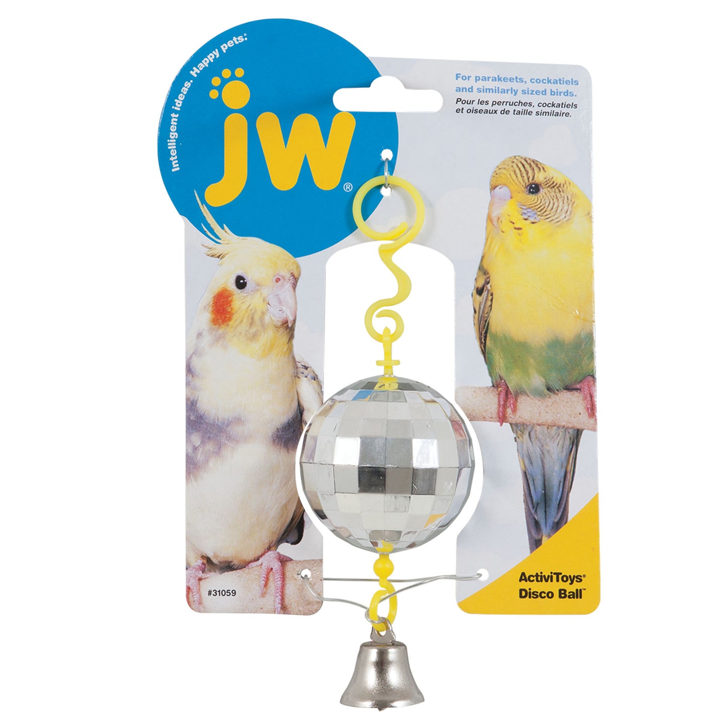 JW Activitoy Disco Ball – Spannende Mentale Stimulation für Vögel