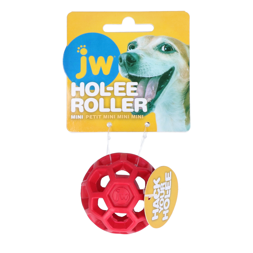 JW Hol-ee Roller Mini Rot – Ideal Für Apportierspiele