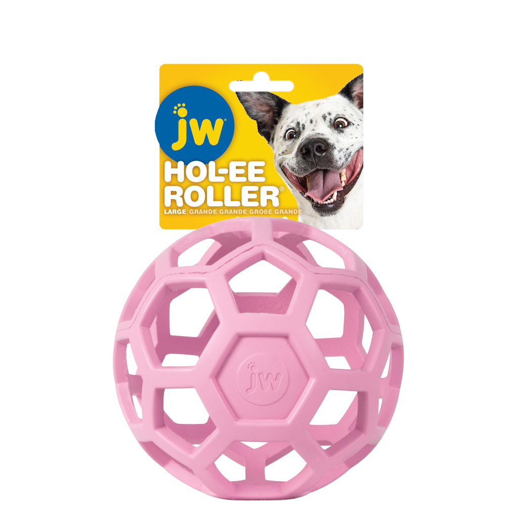 JW Hol-ee Roller Groß Pink – Perfekt Für Apportierspiele