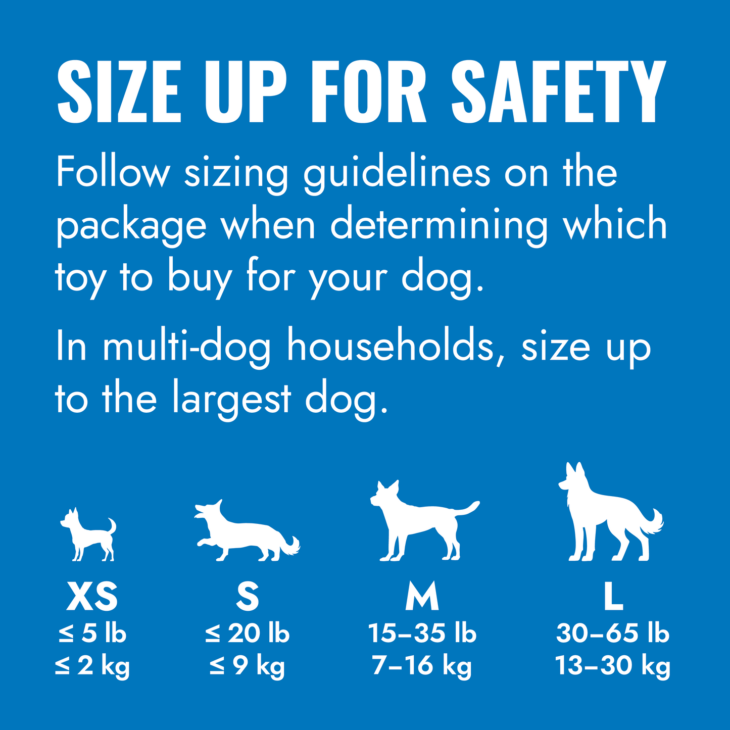 KONG Puppy S Blau