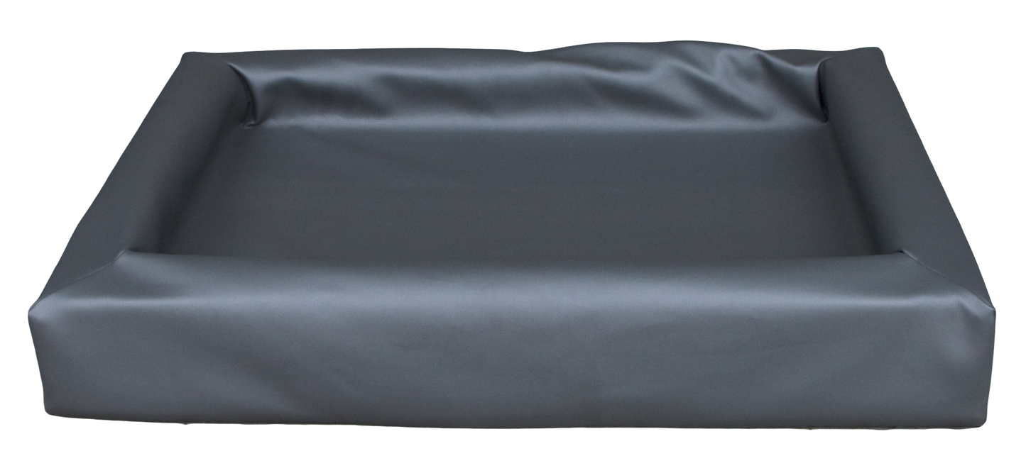Lounge Hundebett XL 100 x 120 cm – Allergikerfreundliches PU Leder