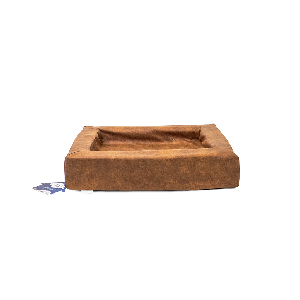 Let's Sleep Comfy Cushion Hundekorb M Cognac – Bequemer Schlafplatz Für Ihren Hund