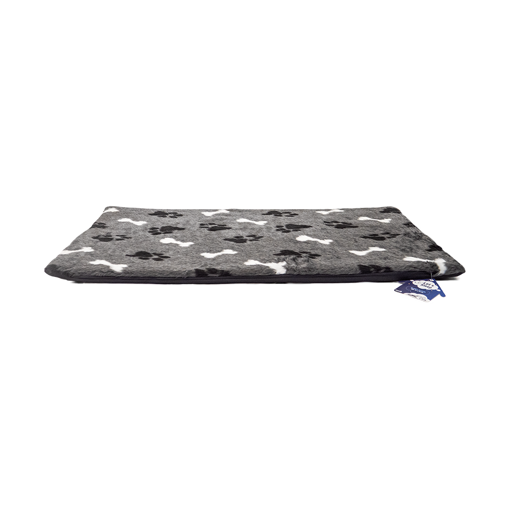 Let's Sleep Fluffy Floor Plüschkissen XL Anthrazit – Herrlich Weich Und Bequem