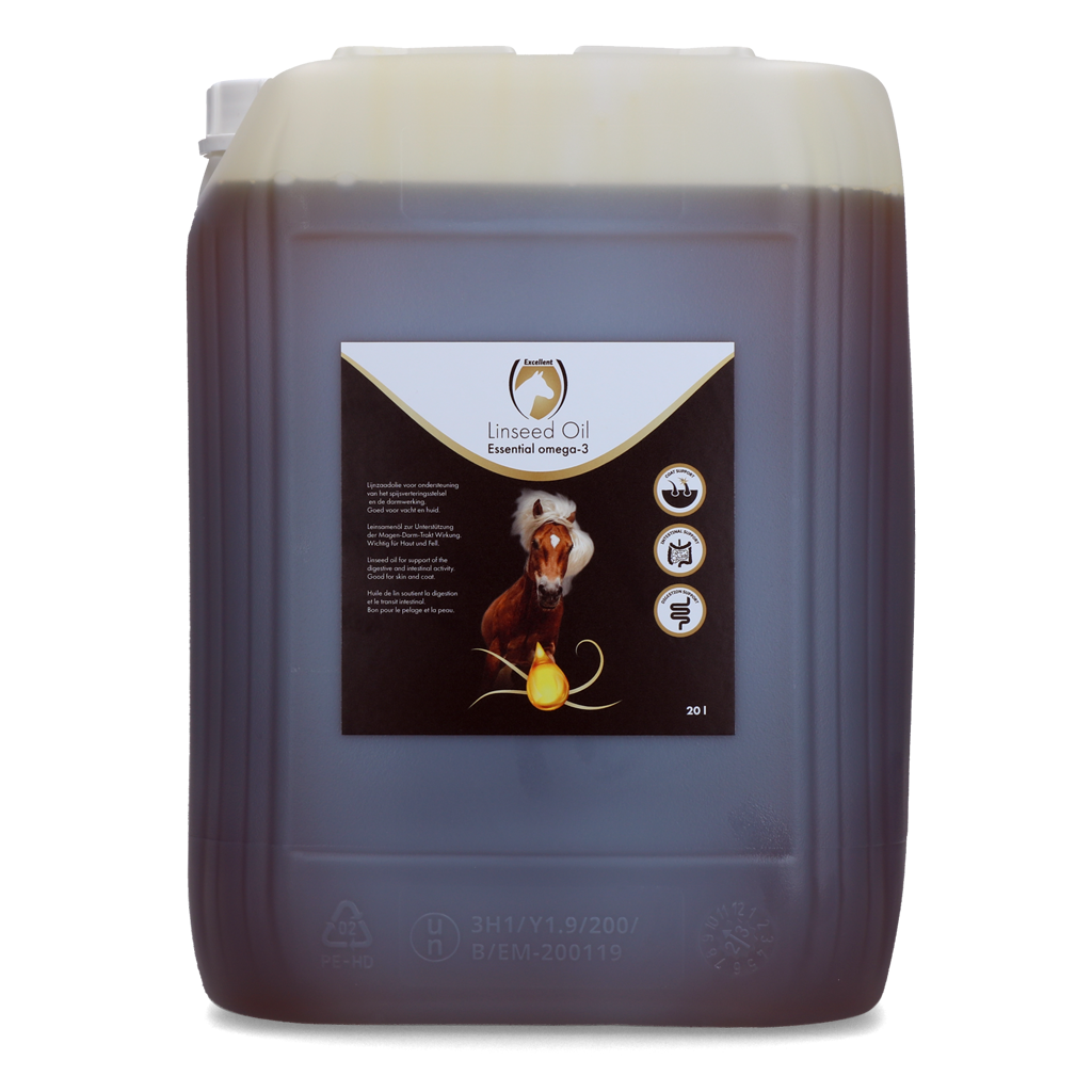 Excellent Leinsamenöl 20 l – Hochwertige Omega-3-Fettsäuren für Gesundes Fell
