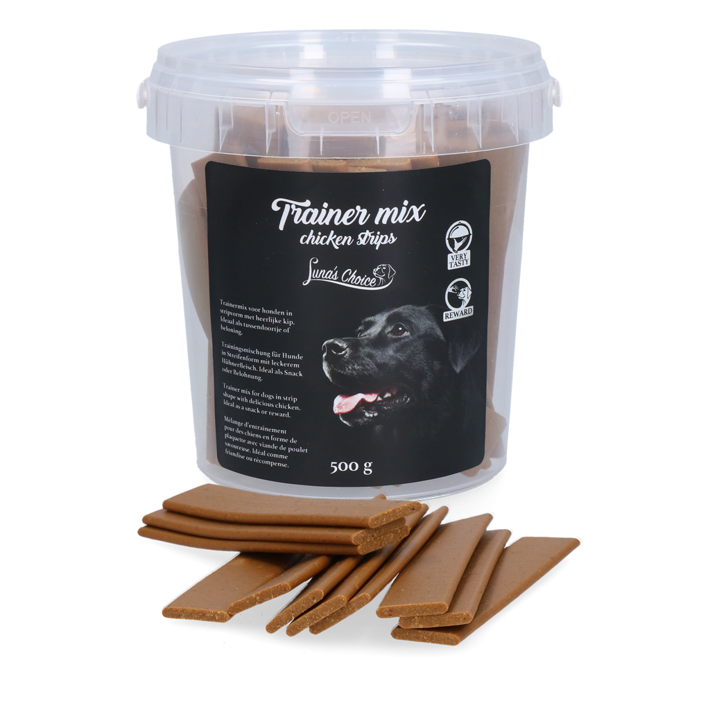 Luna's Choice Trainer Mix Hähnchenstreifen – Weiche Belohnung Für Hunde