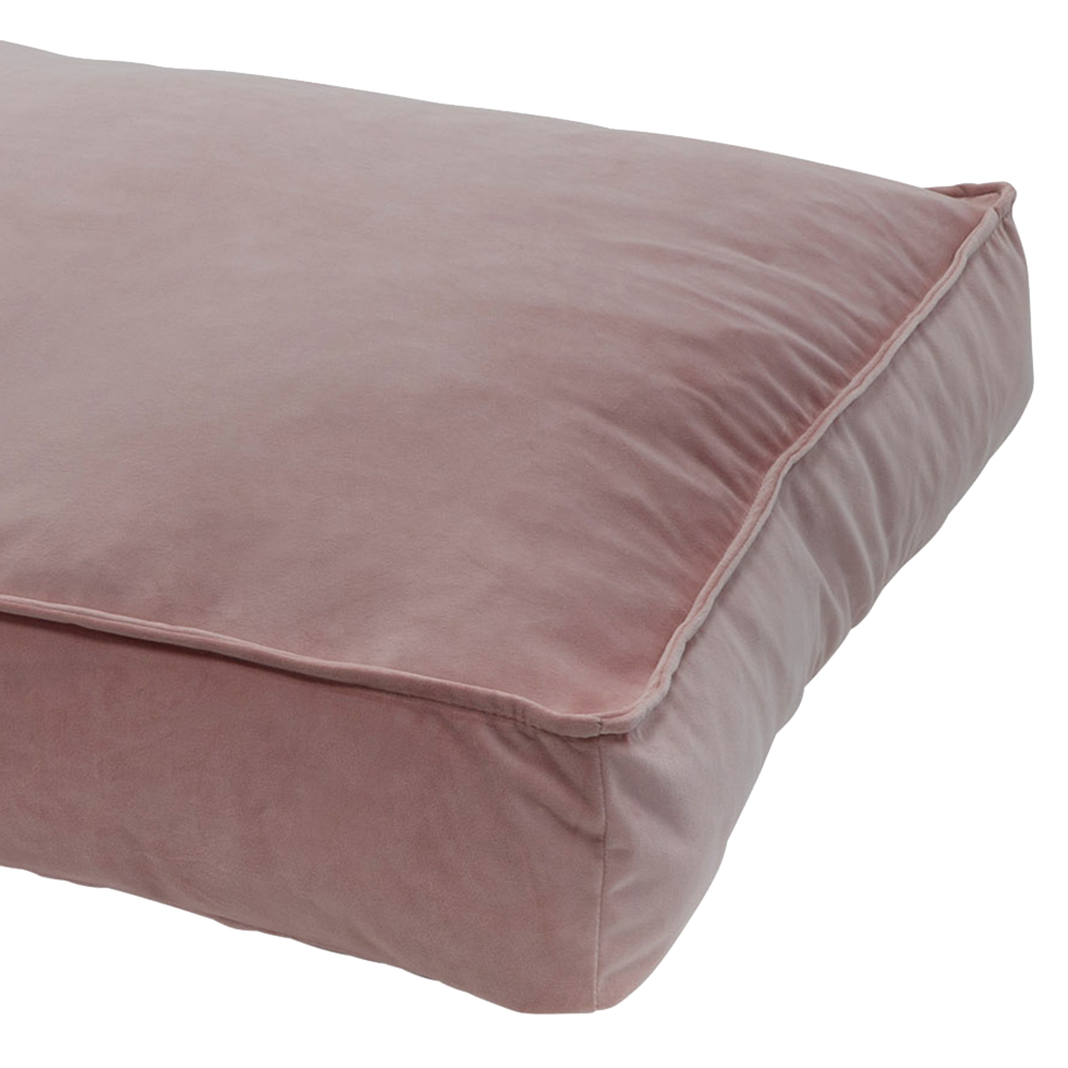 Madison Velours Lounge Kissen Rosa M – Hochwertiger Komfort für Haustiere