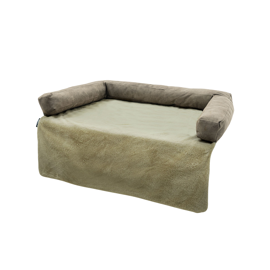 Madison Reise- und Sofaschoner Taupe S – Ideal für Haustiere und Möbel Schutz