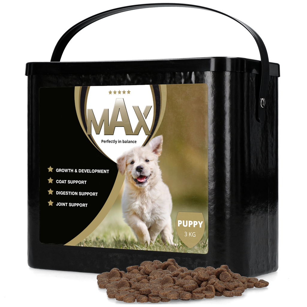 Max Puppy 3 Kg – Vollständig Ausgewogenes 5-Sterne-Futter für Welpen