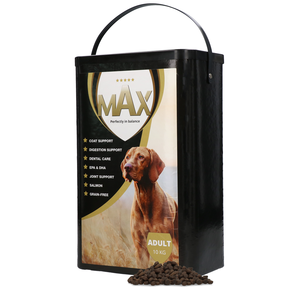 Max Hundefutter Adult 10 kg – Vollkommen Ausgewogenes 5-Sterne-Futter