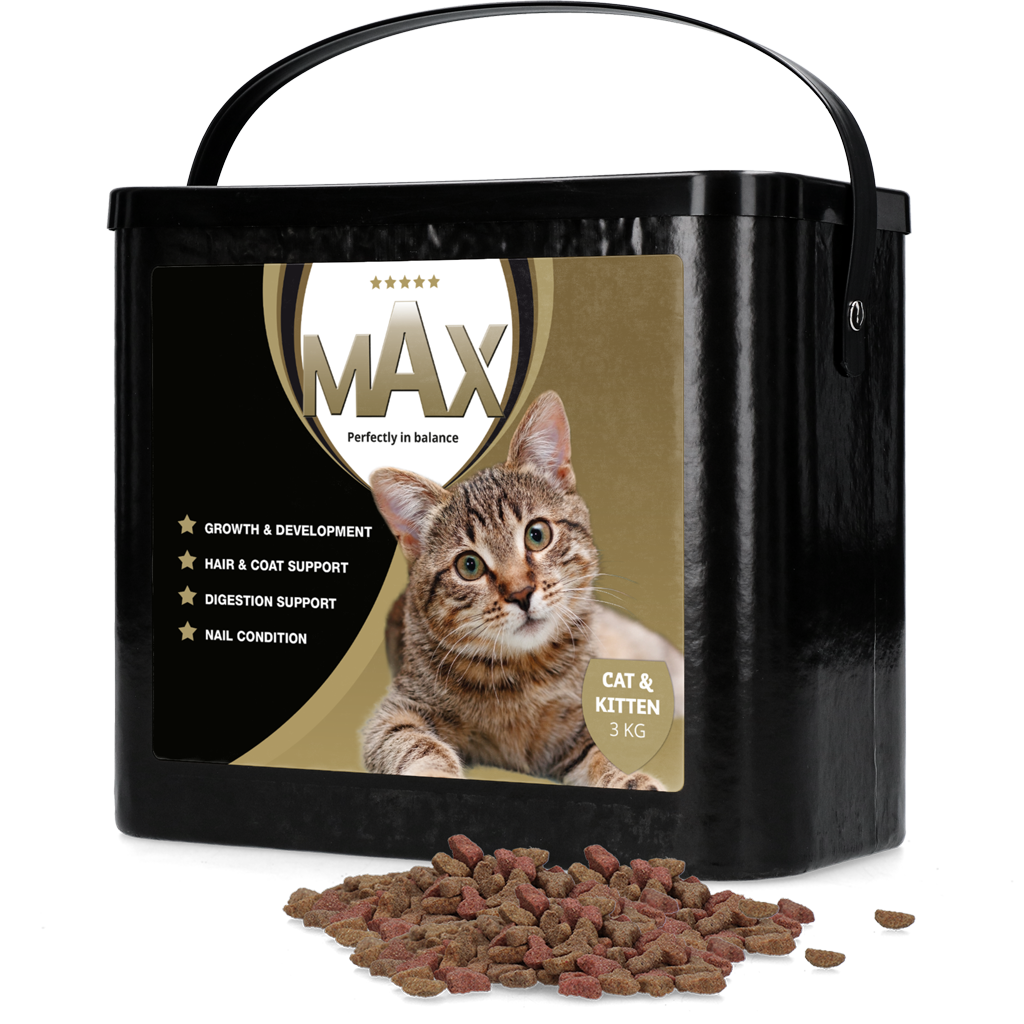 Max Kat en Kitten 3 kg – Vollständige Ausgewogene Ernährung für Katzen