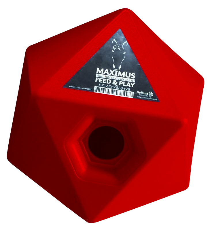 Maximus Feed & Play Rot – Spielend Füttern und Belohnen