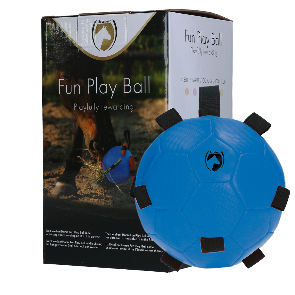 Excellent Horse Fun Play Ball Blau – Robuste und Langlebige Konstruktion