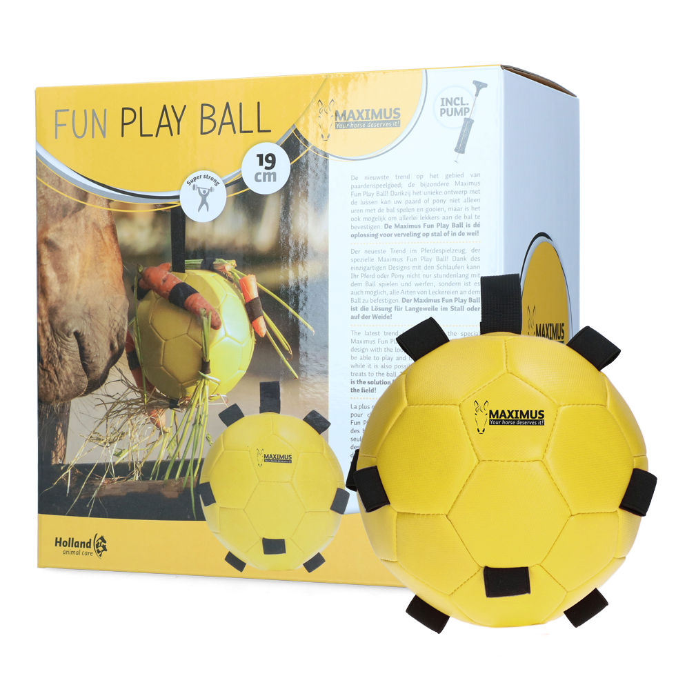Excellent Horse Fun Play Ball Gelb – Robustes Und Langlebiges Design
