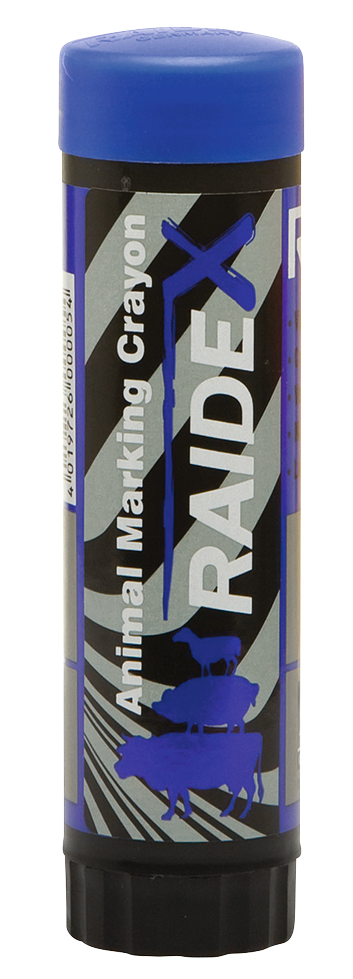 Raidex Viehzeichenstifte Blau – Original Drehbar Design