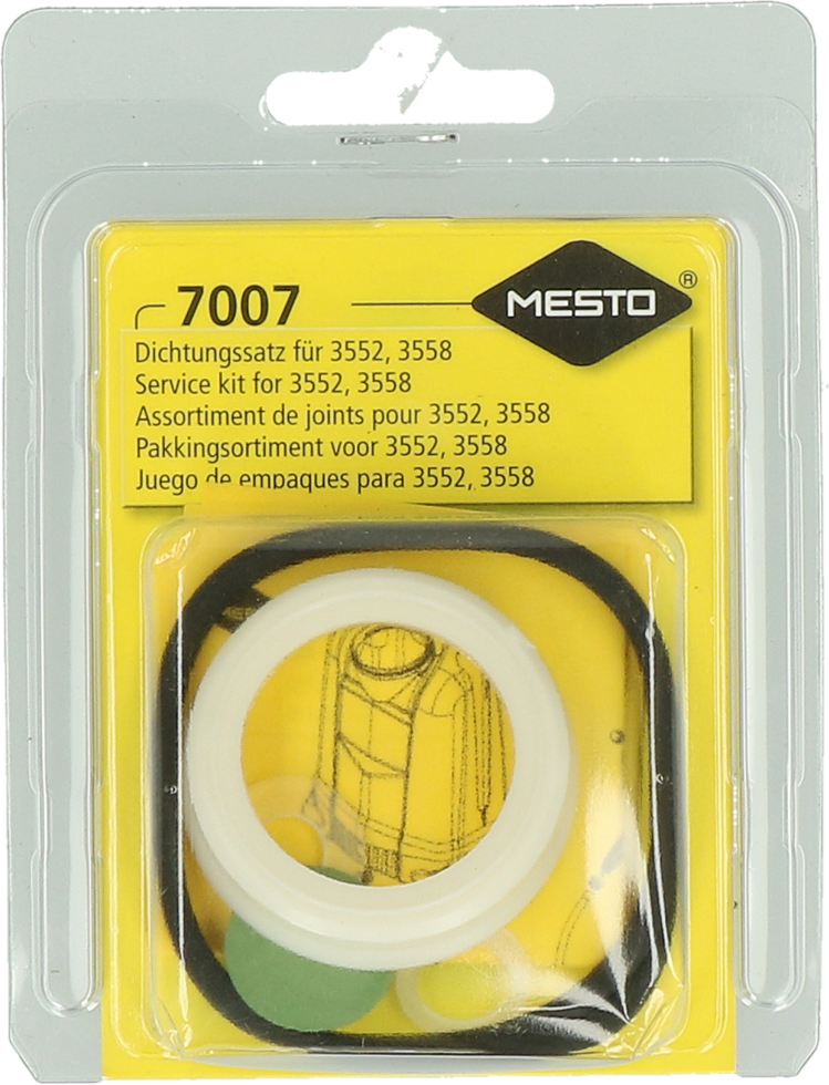 Mesto RS125 Dichtungsset – Hochwertige Ersatzdichtungen für Rückenspritze
