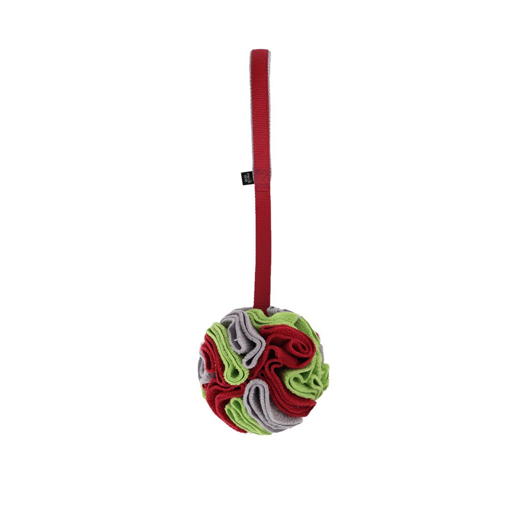 Minus One Fleece Hund Zerrspielzeug Ball – Strapazierfähig und Umweltfreundlich