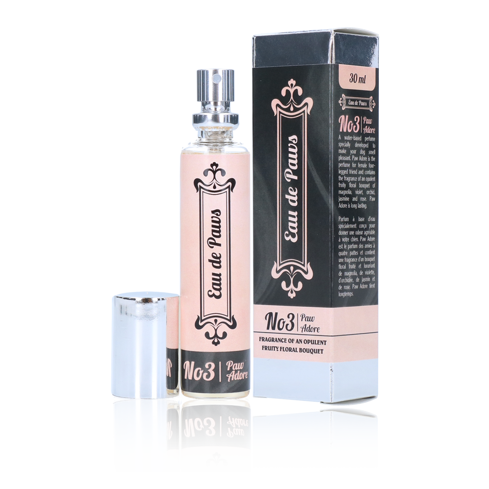 Eau de Paws No3 Paw Adore – Duft Für Weibliche Hunde und Empfindliche Haut