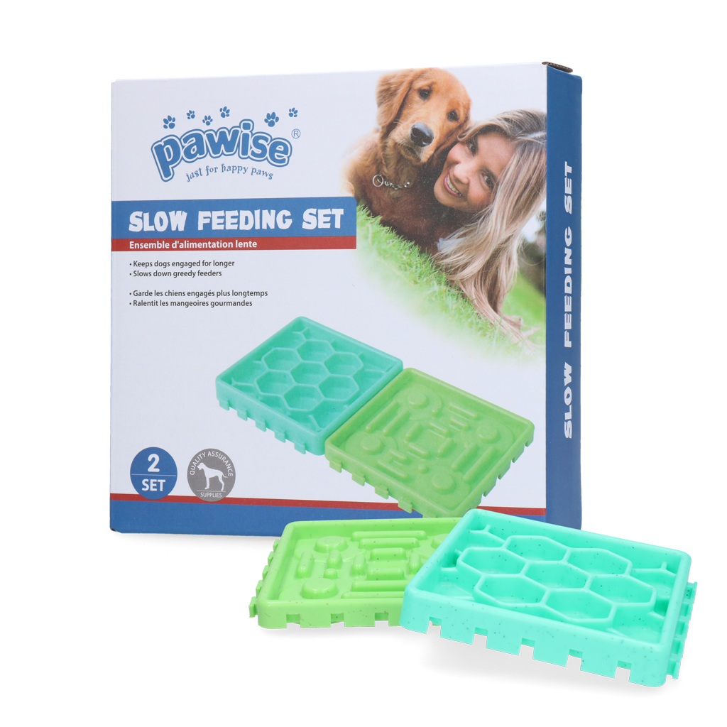Pawise Slow Feeding Set – Fördert Gesundes Essverhalten