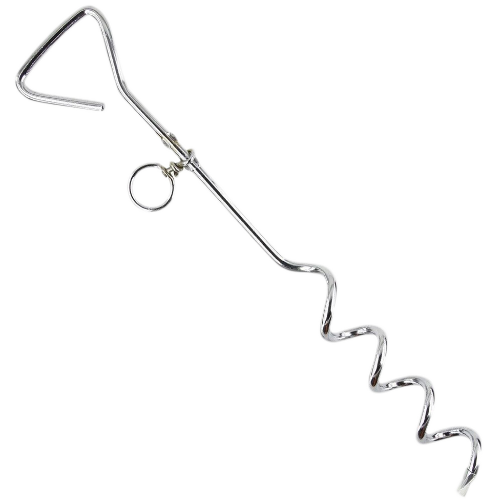 Pawise Spiral Stake 40 cm – Praktische Hundeleine Für Garten Und Camping