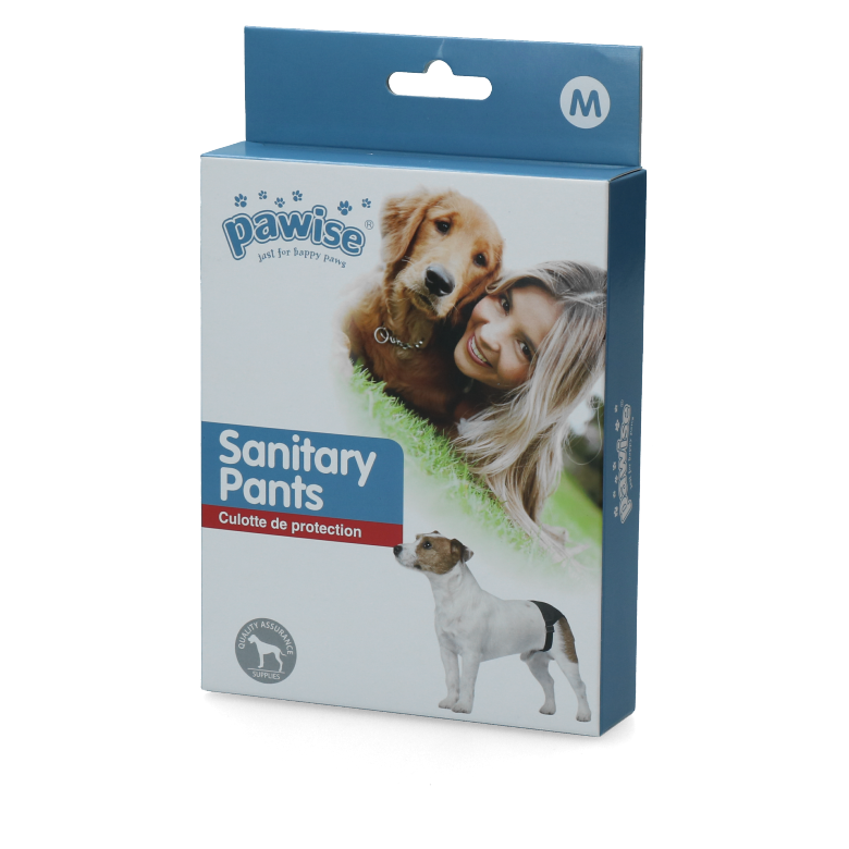 Pawise Sanitary Pants M – Einfache Passform Mit Absorbierendem Einwegtuch