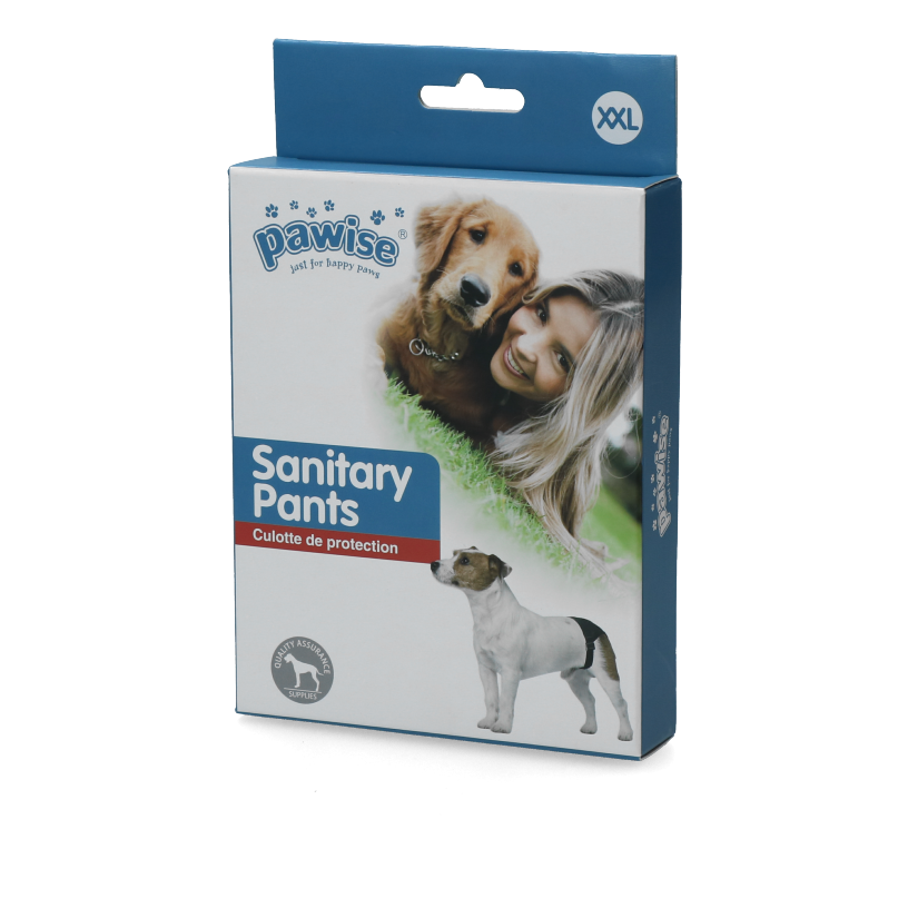 Pawise Sanitary Pants XXL – Perfekte Passform Mit Einstellbarem Gummiband
