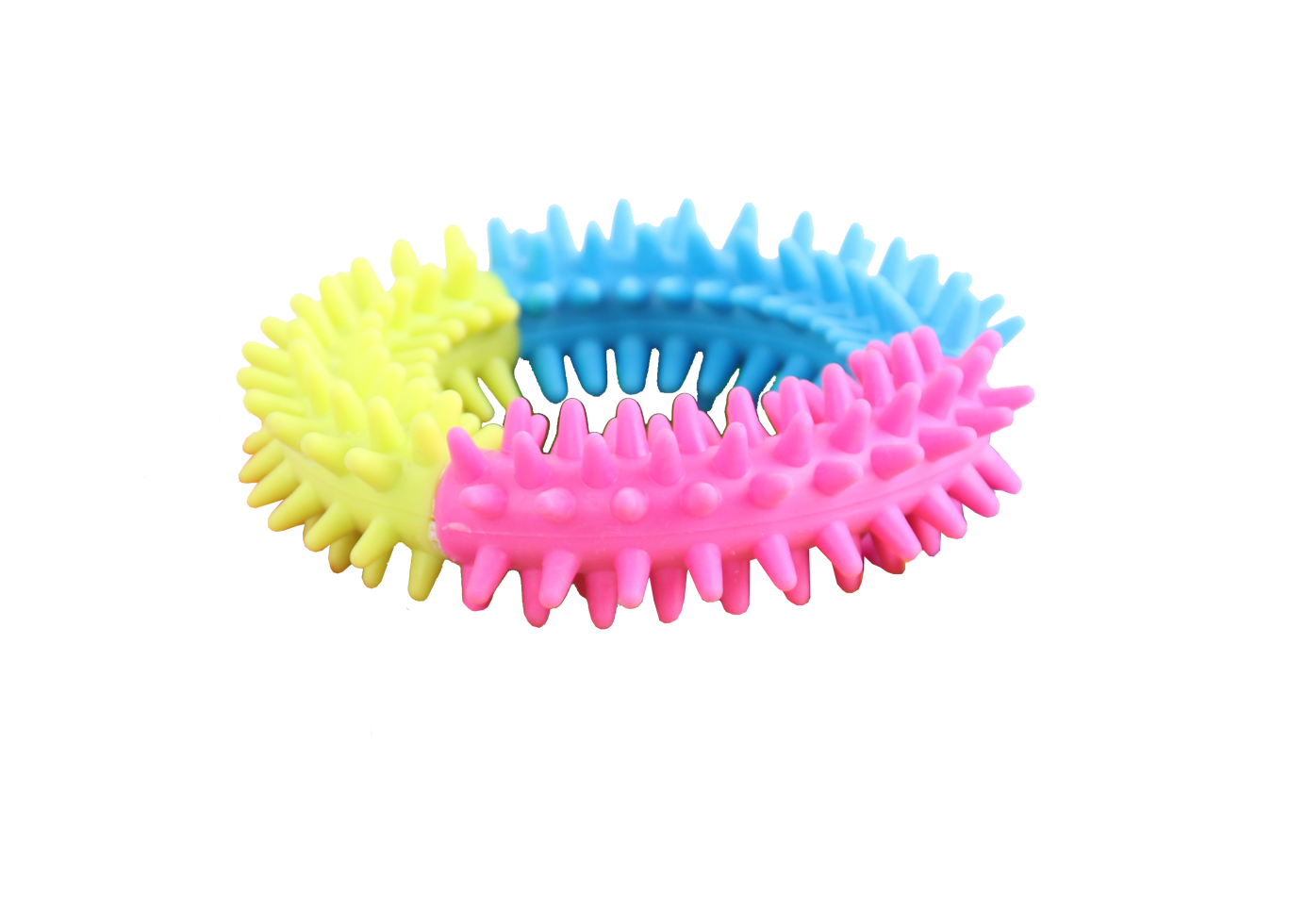 Pawise Rainbow World Ring S – Fördert Zahngesundheit und Spielspaß