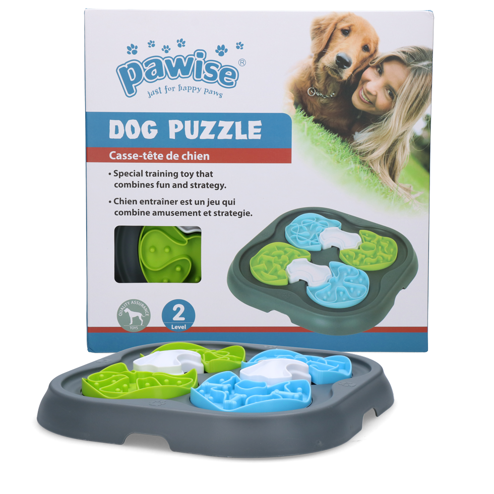 Pawise Dog Puzzle – Unterhaltsames Trainingsspielzeug für Hunde