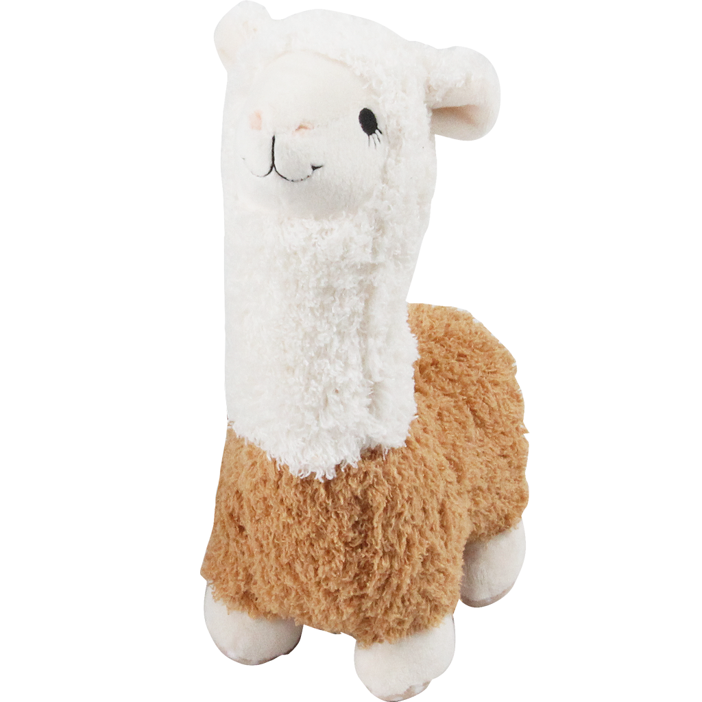 Pawise Alpaka Puppe – Unterhaltsames Kuscheltier Mit Quietsche
