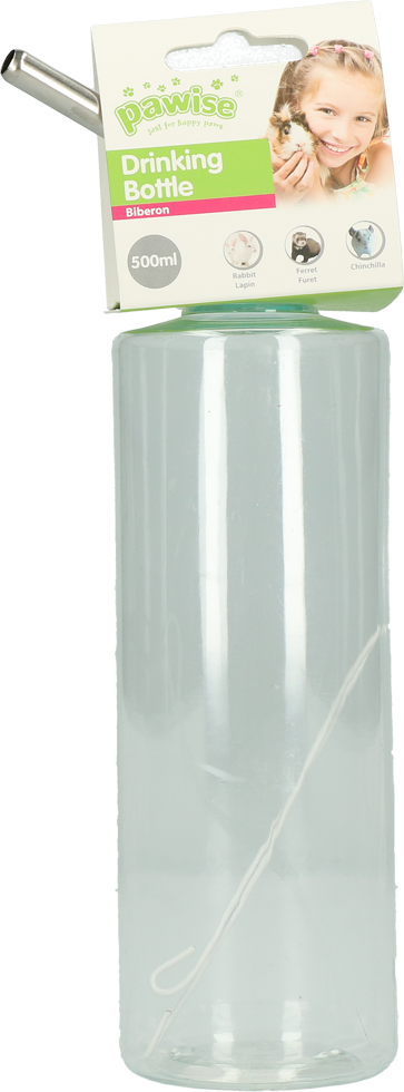Pawise Trinkflasche L – Ideal Für Nagetiere Mit Edelstahl Trinkrohr