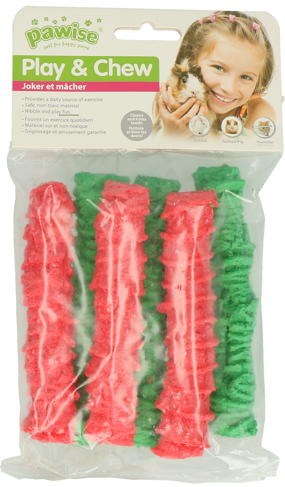 Pawise Play & Chew Pops L – Leckerer Knabberspaß Für Kleine Nagetiere