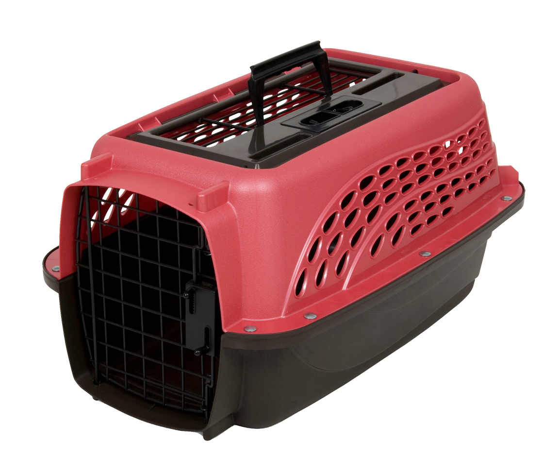 Petmate 2 Tür Kennel Rosa XS – Komfortabel Und Sicher Für Ihr Haustier