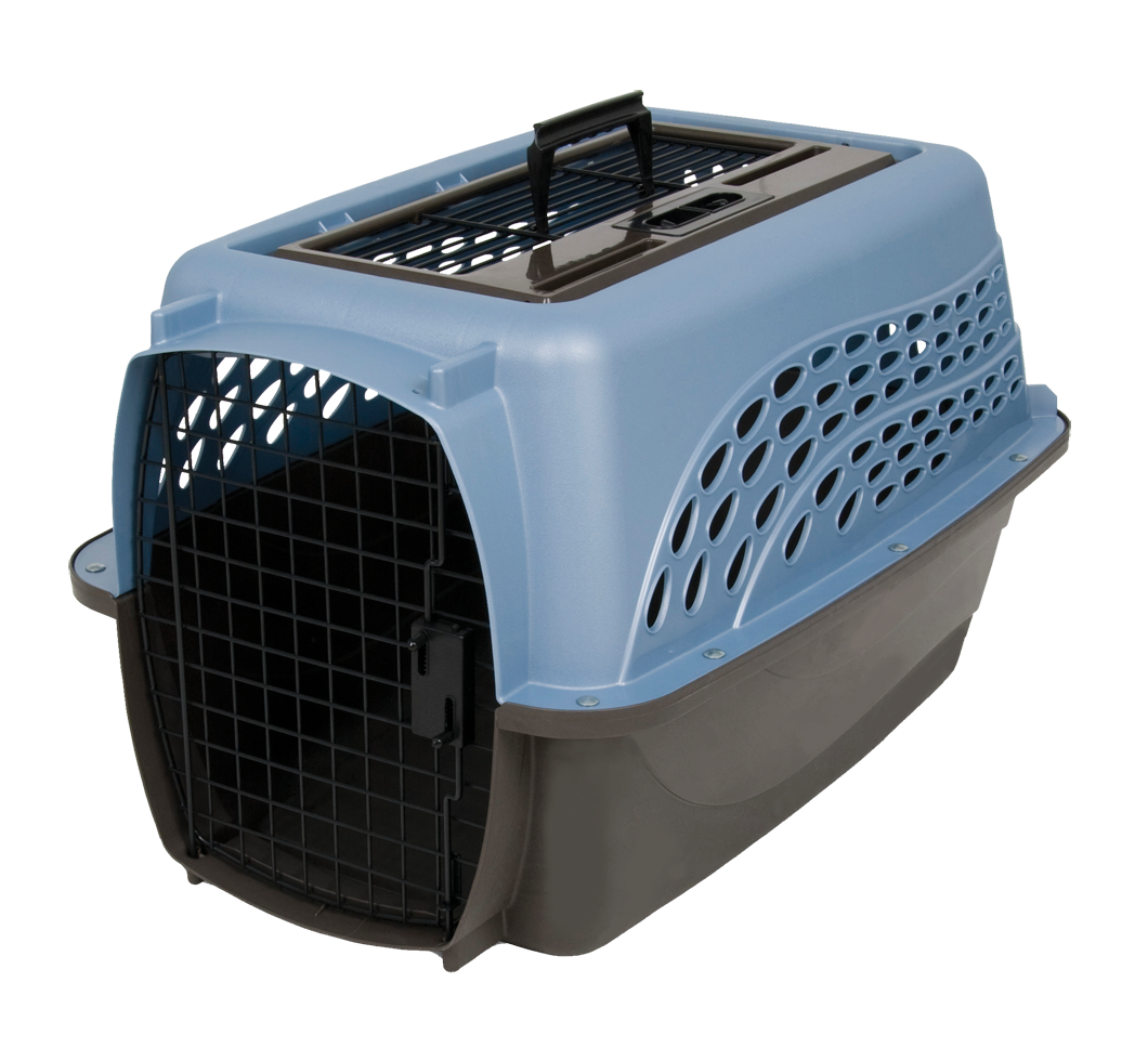 Petmate 2 Tür Kennel Blau S – Komfortabler und Sicherer Rückzugsort für Ihr Haustier