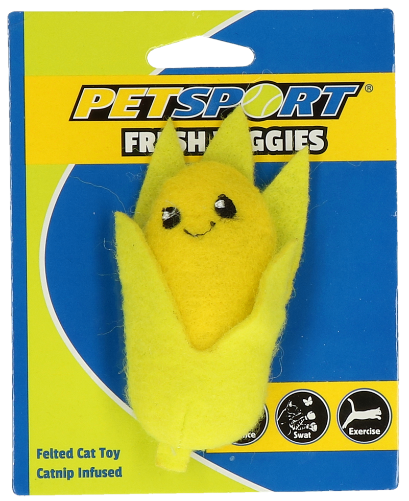 Petsport Fresh Veggies Mais – Spielzeug Für Jagdinstinkte Ihrer Katze