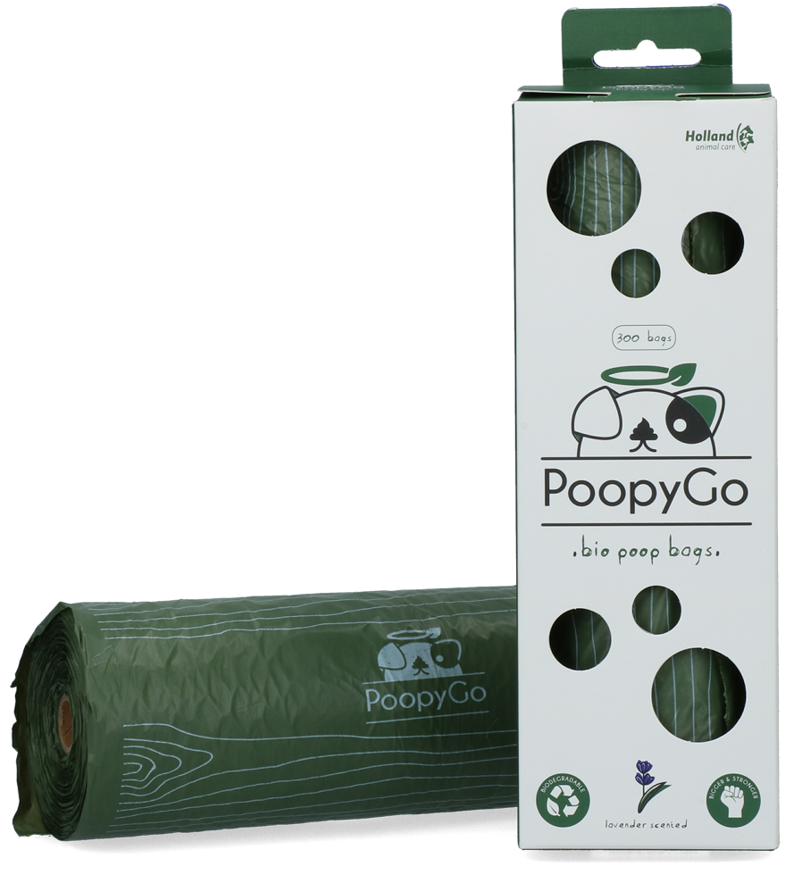 PoopyGo Umweltfreundliche Tissue Box – Biologisch Abbaubar Mit Lavendelduft