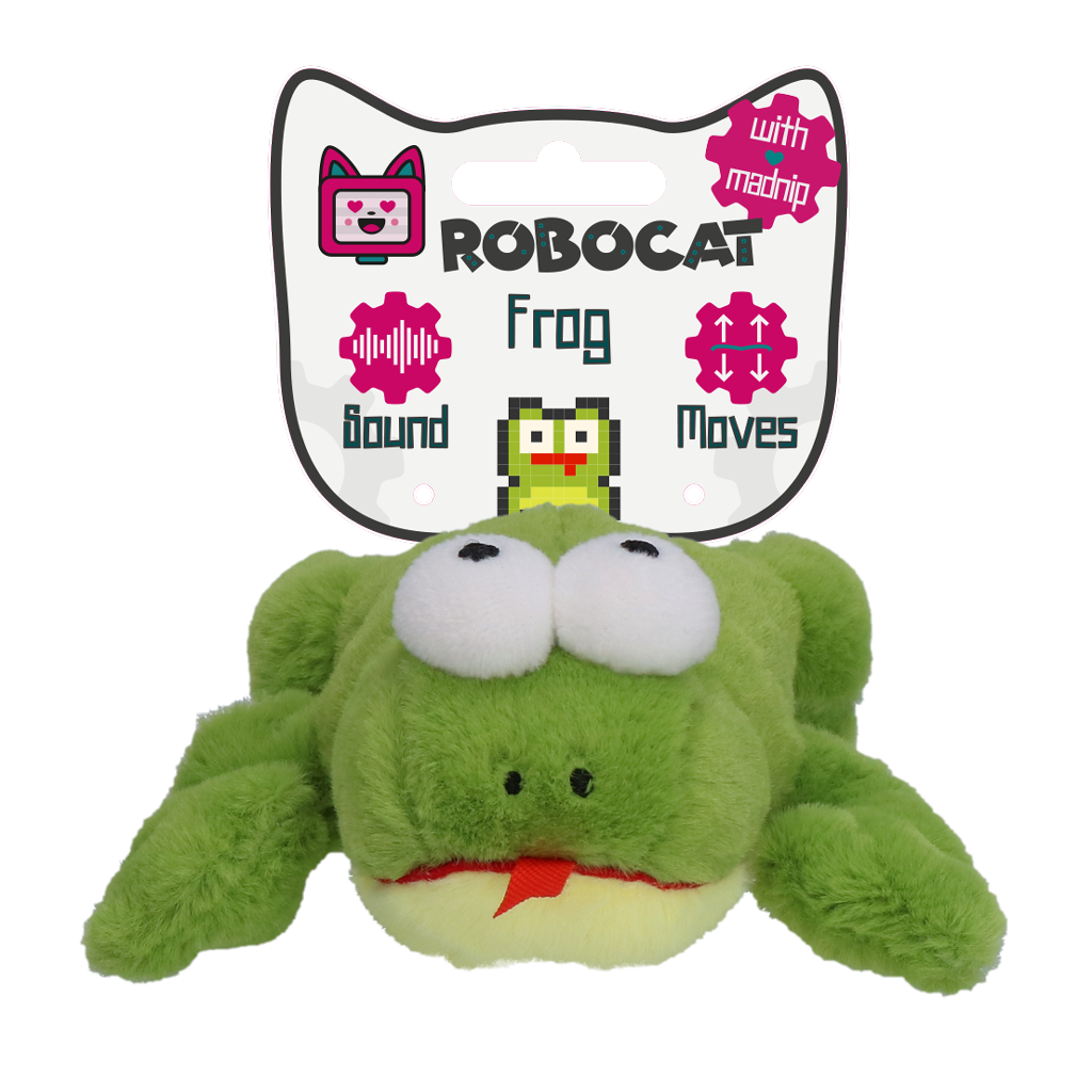 Robocat Frosch – Interaktives Spielzeug Mit Geräuschen Und Bewegungen