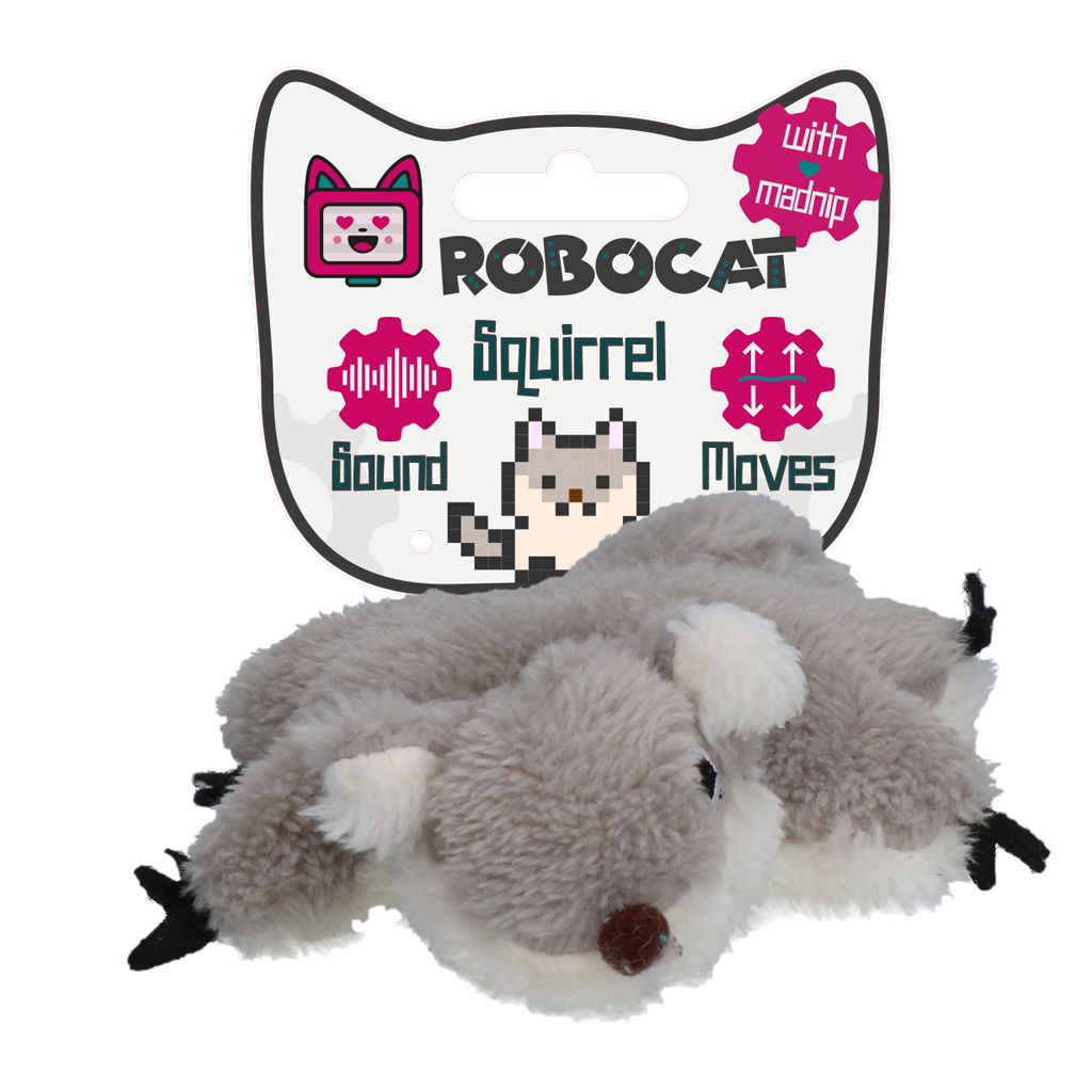 Robocat Eichhörnchen – Interaktives Spielzeug Mit Geräuschen Und Bewegungen