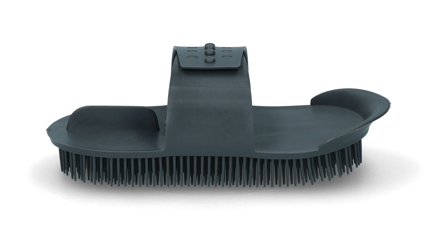 Nadelstriegel Original 180 x 90 mm Grau – Langlebig Und Flexibel Für Optimale Pflege