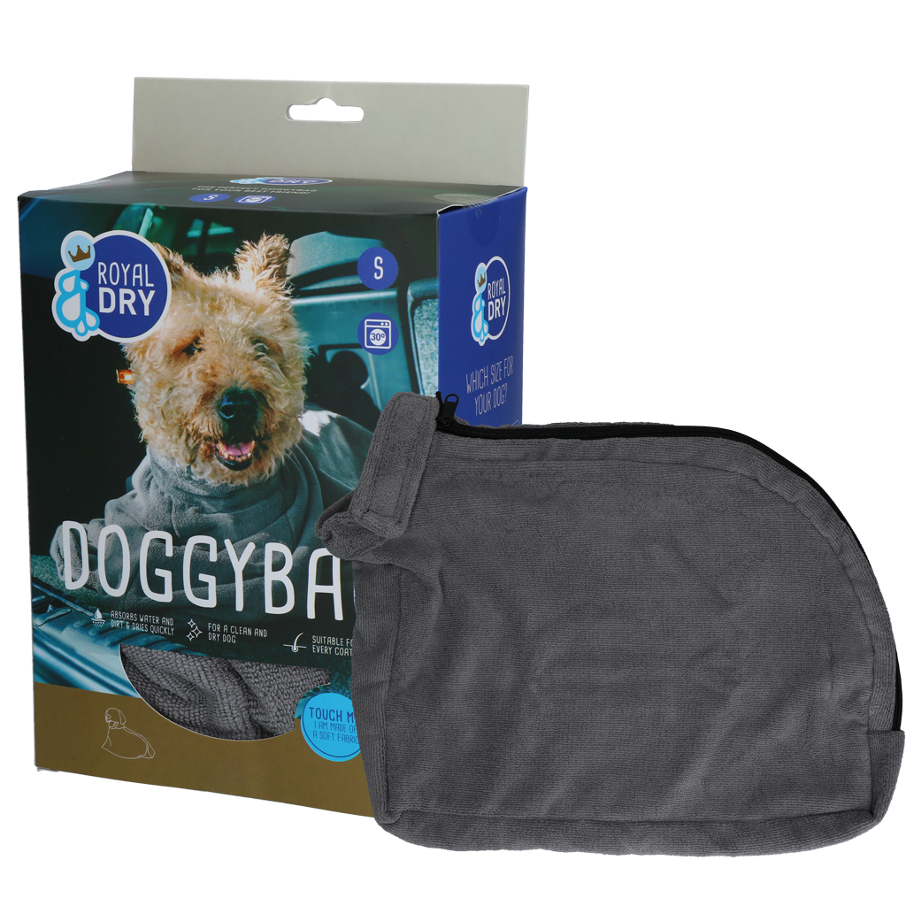 Royal Dry Doggy Bag Trockenbeutel S – Super Saugfähiger Mikrofaser-Trockenbeutel
