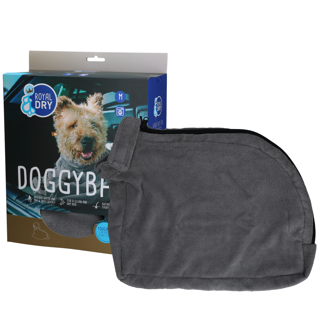 Royal Dry Doggy Bag Trockenbeutel M – Super Saugfähiges Mikrofaser Material