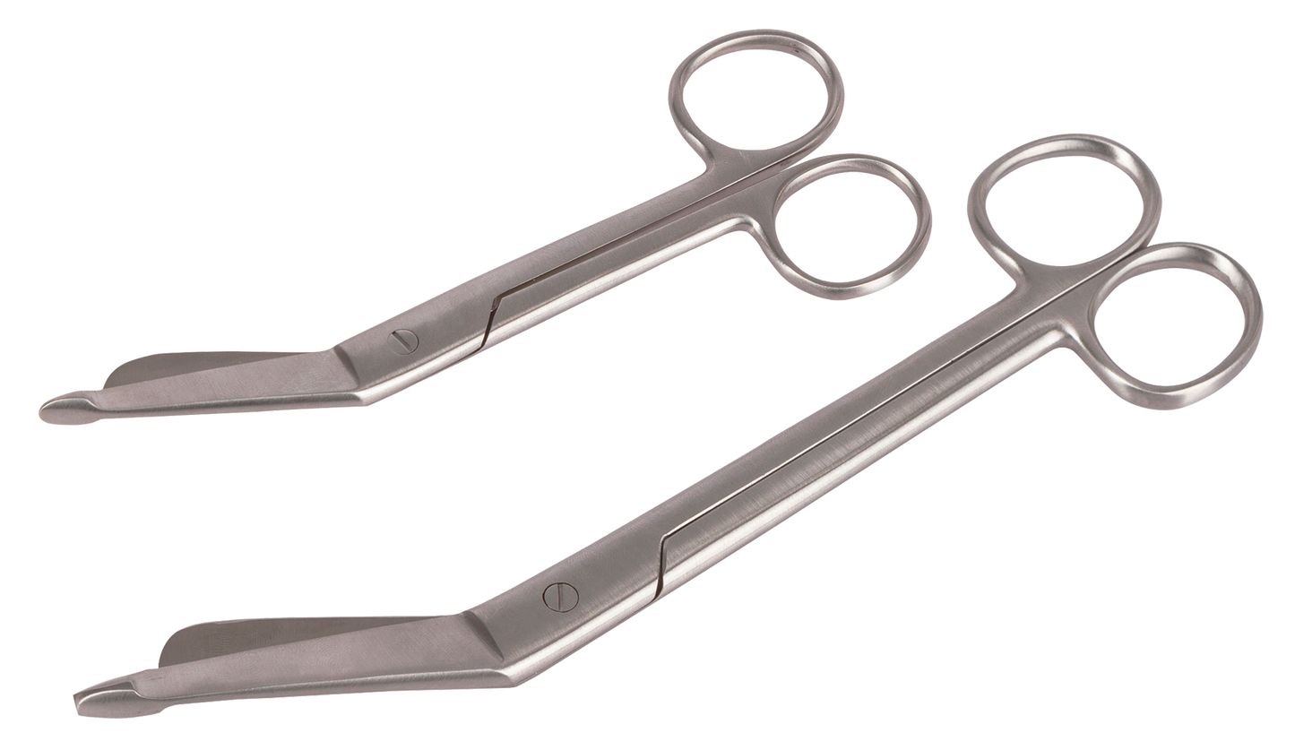 MedizinPlus Verbandschere Edelstahl 145 mm – Ergonomisches Design für Einfache Handhabung