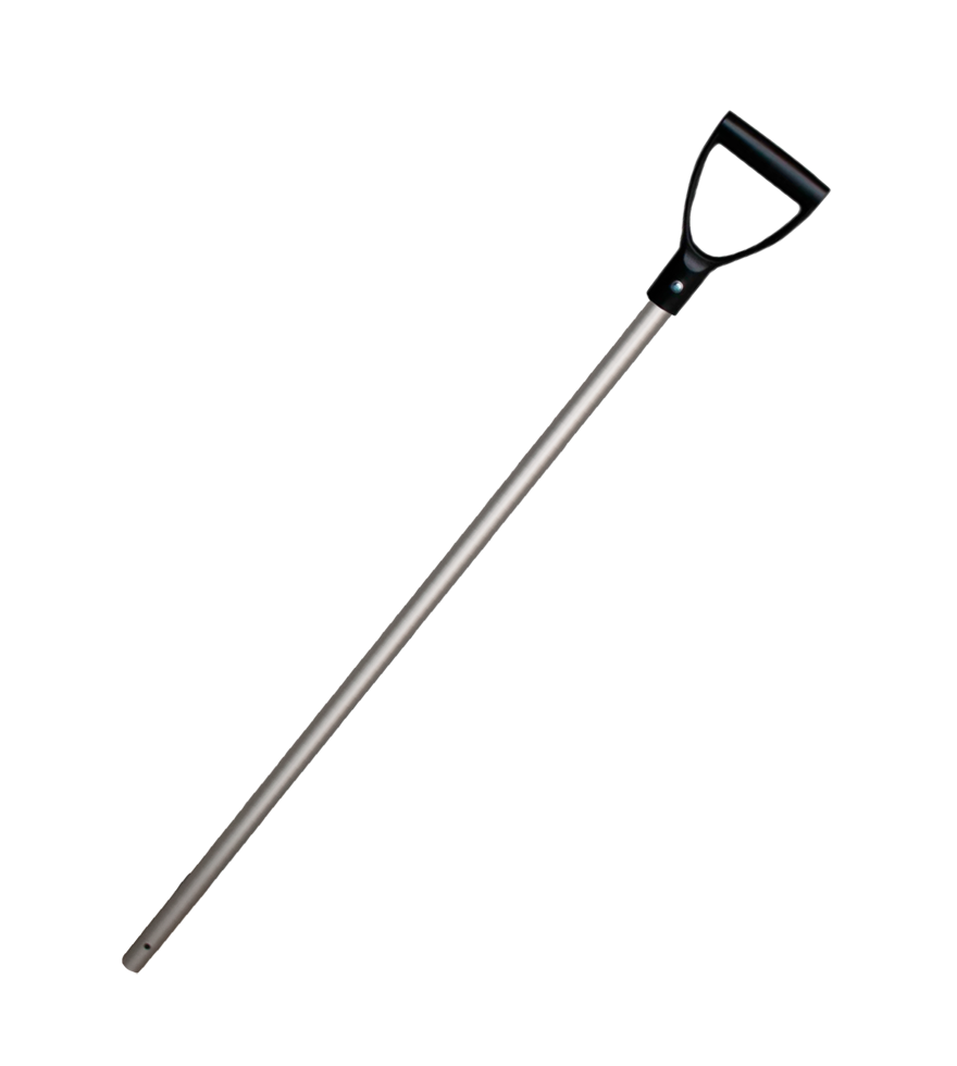 SchaufelPro Aluminium Schaufelstiel 28x105 cm – Praktisch Unverwüstlich mit Schwarzem Griff
