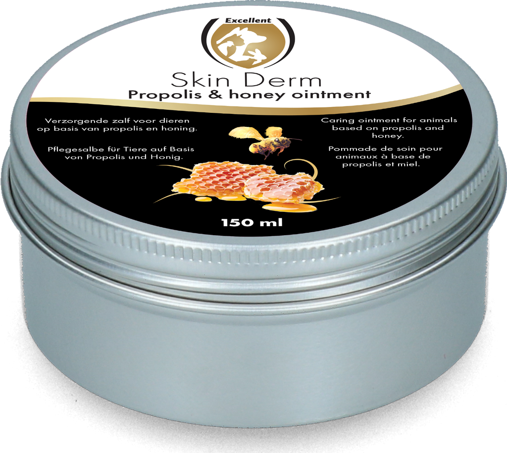 Excellent Skin Derm Propolis & Honig Salbe 150 ml – Natürliche Hautpflege Mit Propolis