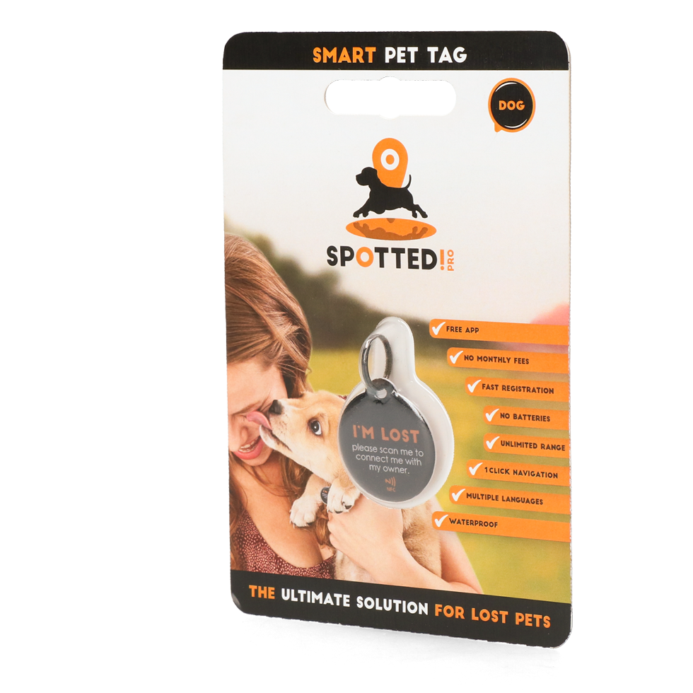 Spotted! Pro Hund & Katze M – Sicheres Haustier Tracking