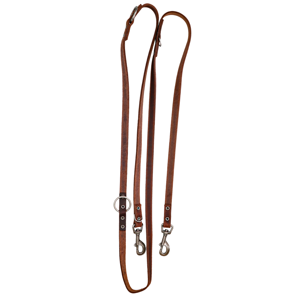 Spotted! Pro Leder Trainingsleine Braun 1,6 x 250 cm – Hochwertiges Hundefutter für Optimales Training