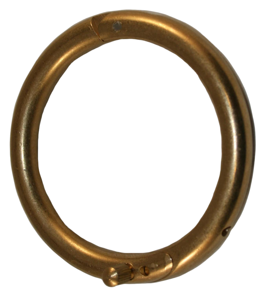 Bullennasenringe Messing 61 mm – Robuste und Langlebige Bauweise
