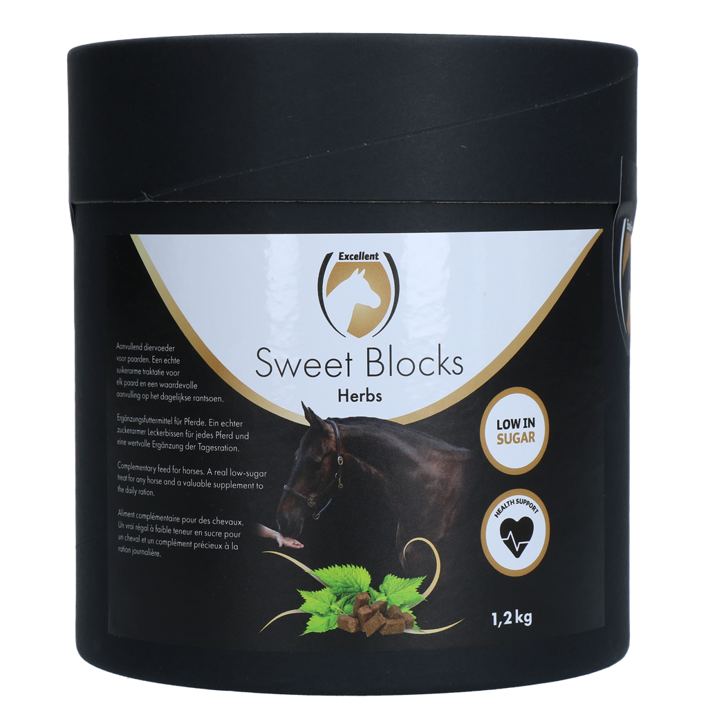 Excellent Horse Sweet Blocks – Zuckerarmer Leckerbissen für Pferde