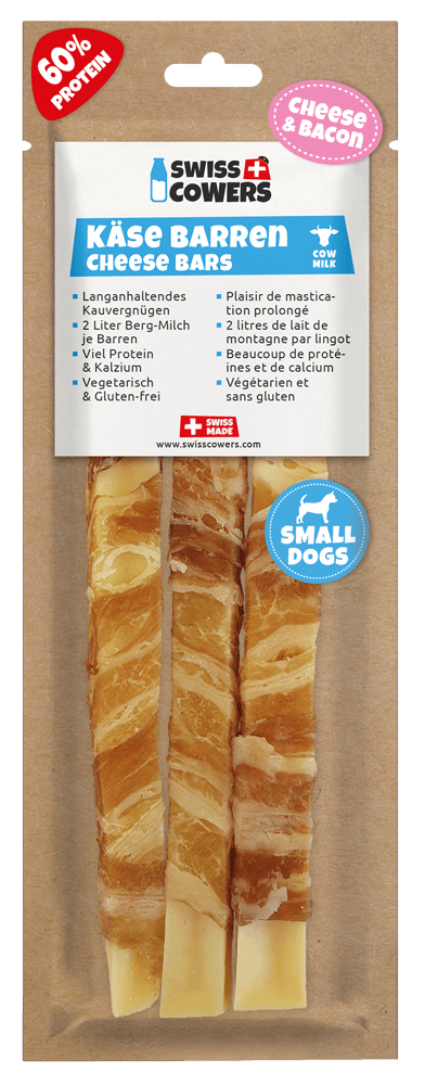 SwissCowers Käsestangen Speck S – Hoher Proteingehalt Für Gesunde Ernährung